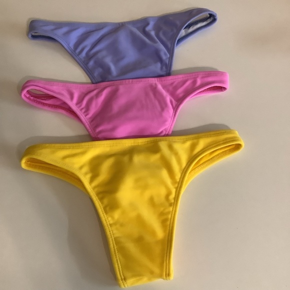 Recco Brazilian Size Medium Colorful Embroidered/Sequence Bikini Bottoms. New - Picture 3 of 4